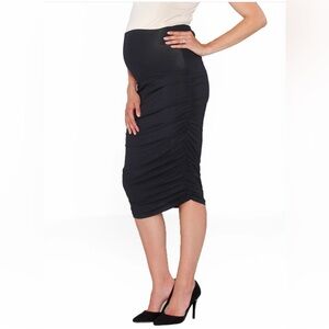 Ingrid & Isabel Ruched Maternity Skirt